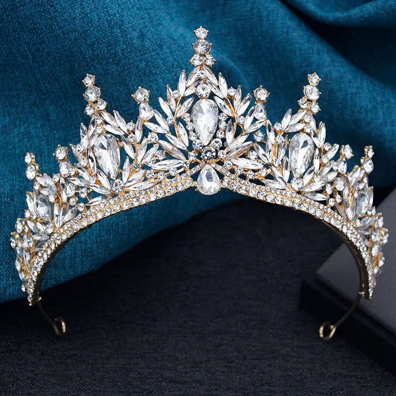 Crystal Quinceanera Tiara Party Crown Hair Accessory - Image 9