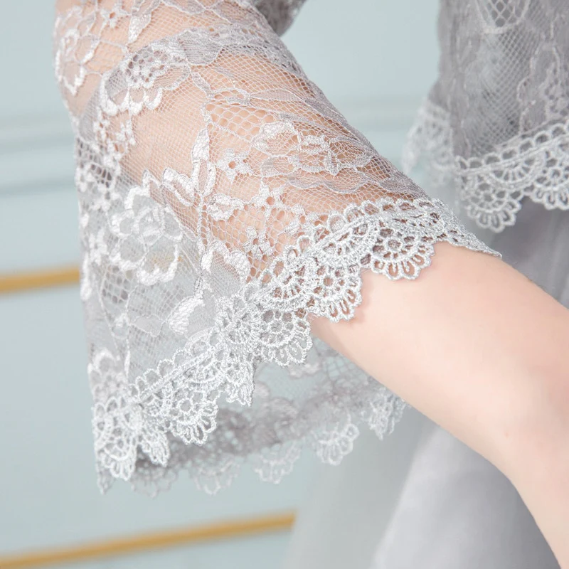 Lace Wedding Bridal Wrap Bolero Jacket Accessory - Image 16