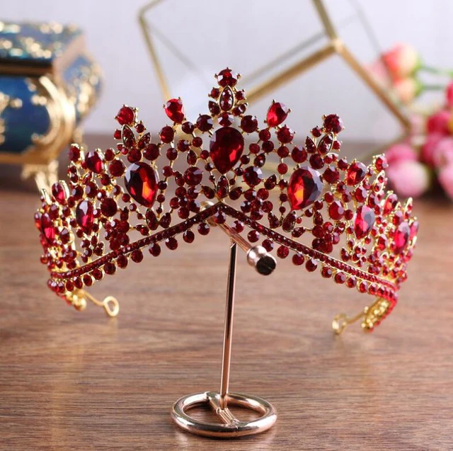 Quinceanera Party Tiara Crystal  Rhinestone Pageant Crown Accessory - Image 6