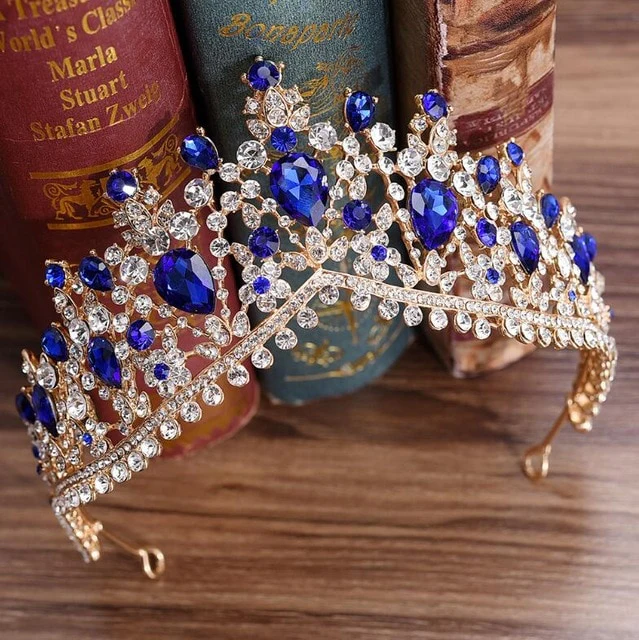 Quinceanera Party Tiara Crystal  Rhinestone Pageant Crown Accessory - Image 9