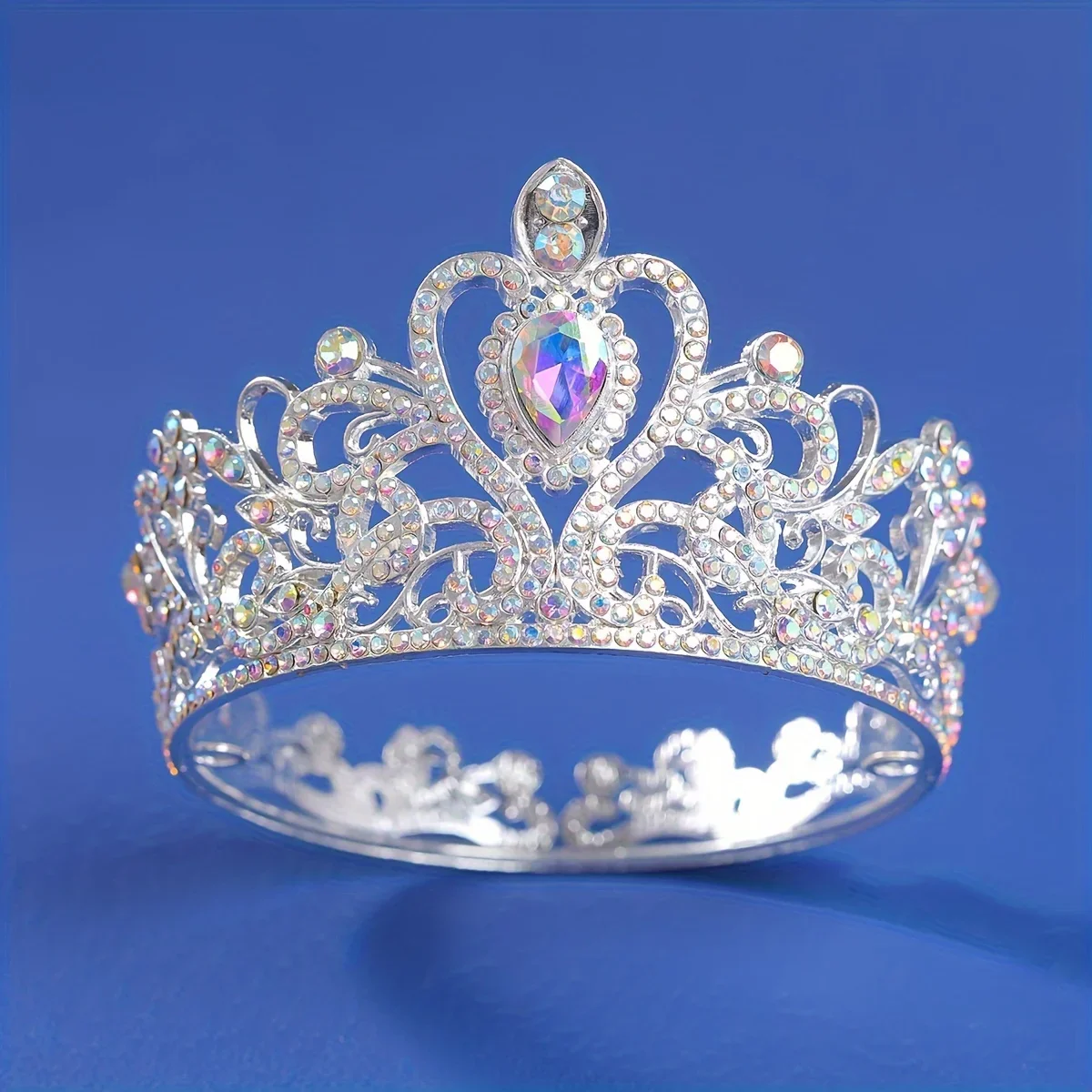 Round Crown Royal Queen King Party Hair Accessories - Image 6